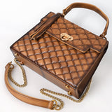 American Darling Messenger Genuine Leather Women Bag Western Handbag Purse