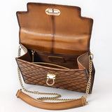 American Darling Messenger Genuine Leather Women Bag Western Handbag Purse