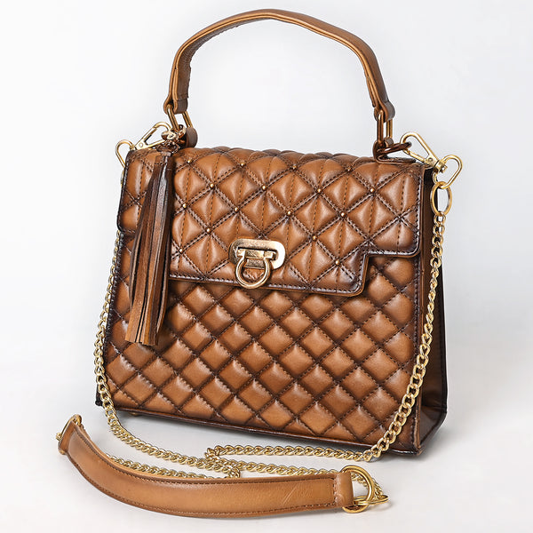 American Darling Messenger Genuine Leather Women Bag Western Handbag Purse - Uhorse