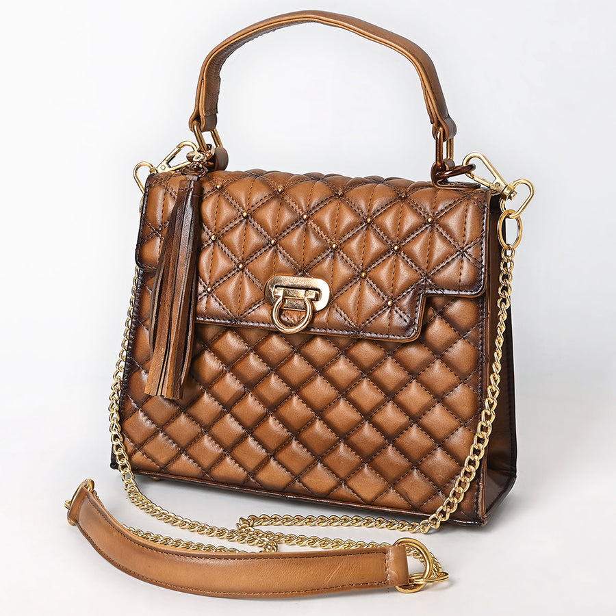 American Darling Messenger Genuine Leather Women Bag Western Handbag Purse - Uhorse