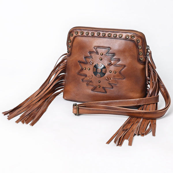 American Darling Crossbody Genuine Leather Women Bag Western Handbag Purse - Uhorse