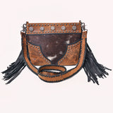 American Darling Women's Crossbody Bag Western Hair-On Genuine Leather Handbag