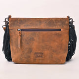 American Darling Women's Crossbody Bag Western Hair-On Genuine Leather Handbag