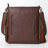 American Darling Large Crossbody Hair On Genuine Leather Women Bag Western Handbag Purse