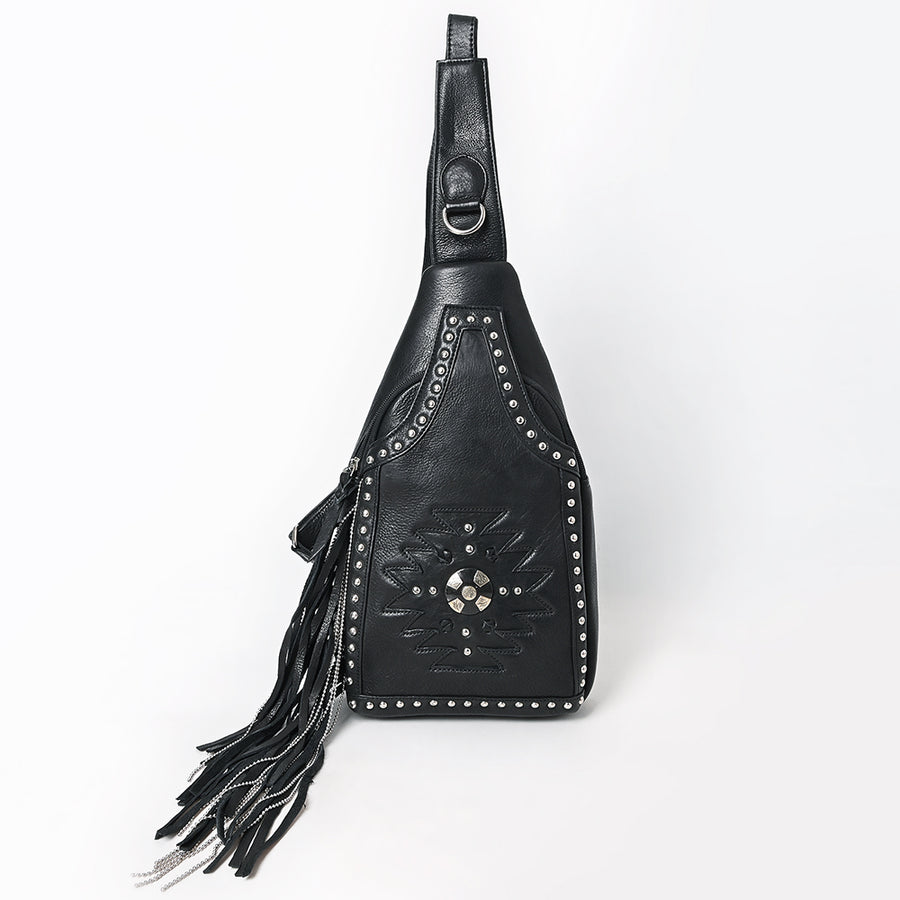 American Darling Sling Genuine Leather Women Bag Western Handbag Purse