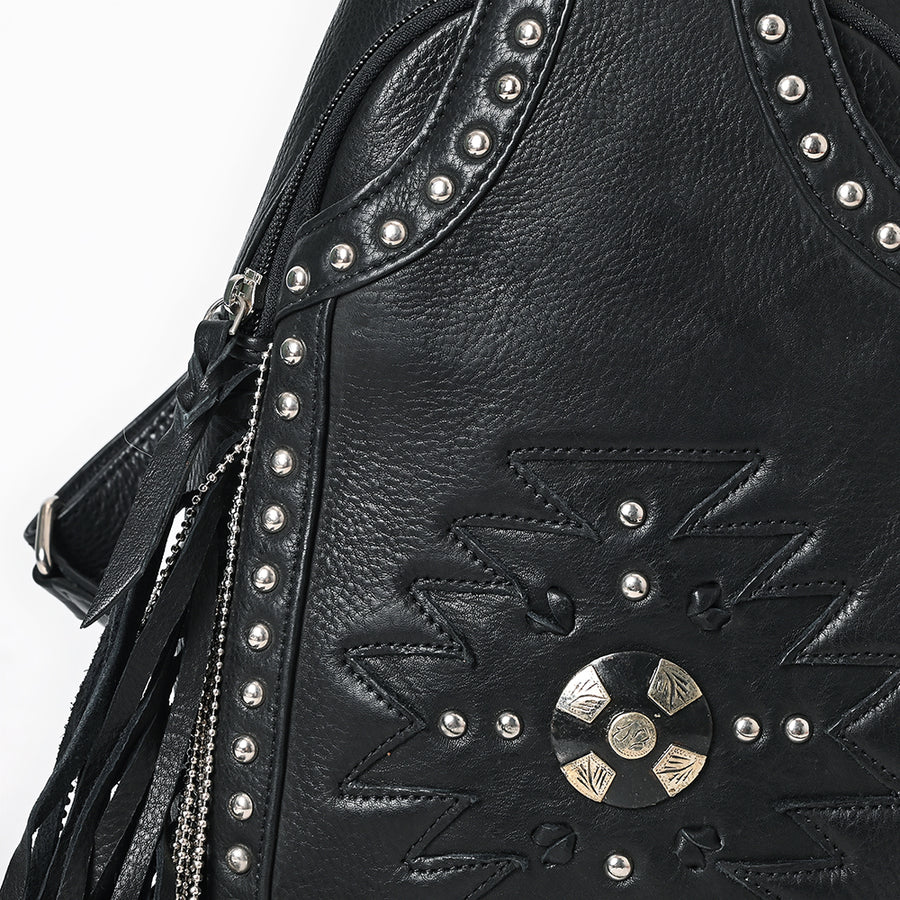 American Darling Sling Genuine Leather Women Bag Western Handbag Purse