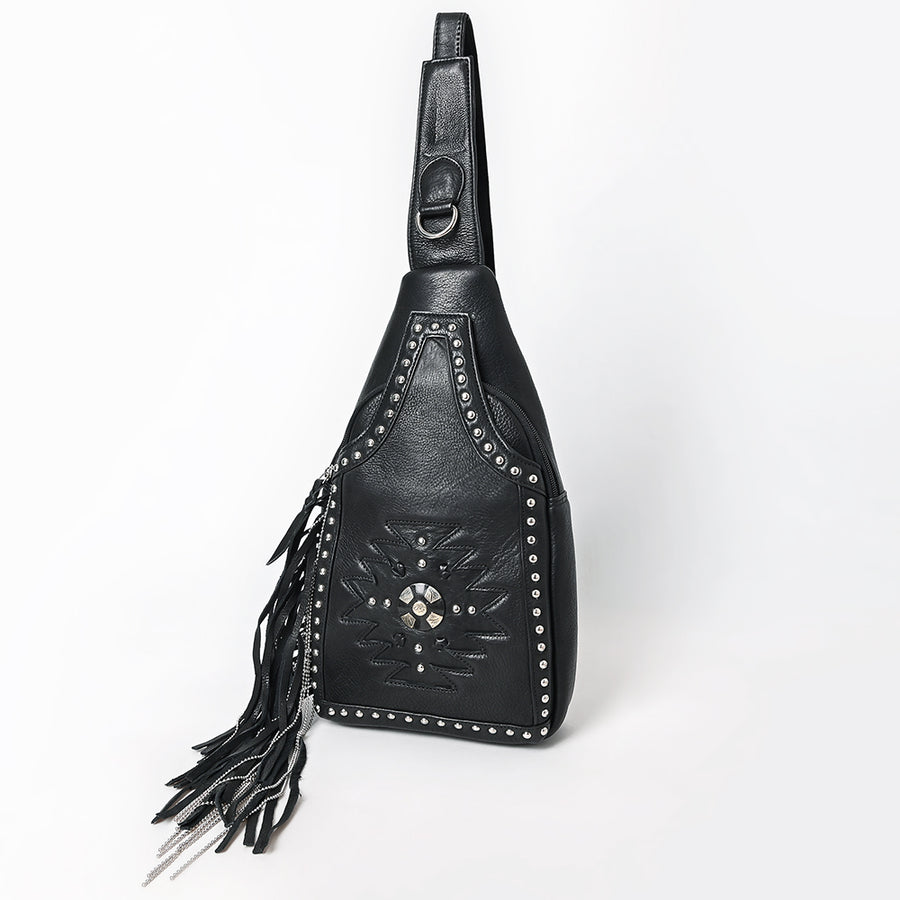 American Darling Sling Genuine Leather Women Bag Western Handbag Purse - Uhorse