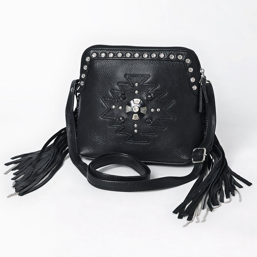 American Darling Cross Body Genuine Leather Women Bag Western Handbag Purse - Uhorse