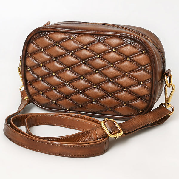 American Darling Cross Body Genuine Leather Women Bag Western Handbag Purse - Uhorse