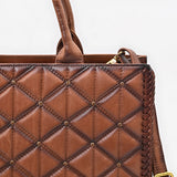American Darling Tote Beautifully Quilted Genuine Leather women handbag