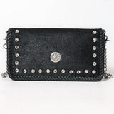 American Darling Crossbody Hair On Chain Strap Genuine Leather Women Bag Western Handbag Purse