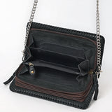 American Darling Crossbody Hair On Chain Strap Genuine Leather Women Bag Western Handbag Purse