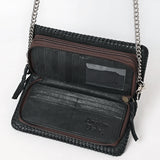 American Darling Crossbody Hair On Chain Strap Genuine Leather Women Bag Western Handbag Purse