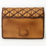 American Darling Envelope Bag Beautifully Quilted Genuine Leather women bag