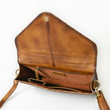 American Darling Envelope Bag Beautifully Quilted Genuine Leather women