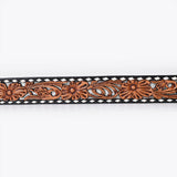 American Darling Floral Hand Carved Men & Women Genuine American Leather Belt Brown Gorgeous Hand Painted & Tooled