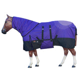 72" Hilason 1200D Waterproof Winter Horse Turnout Blanket Neck Cover Belly Wrap - Uhorse