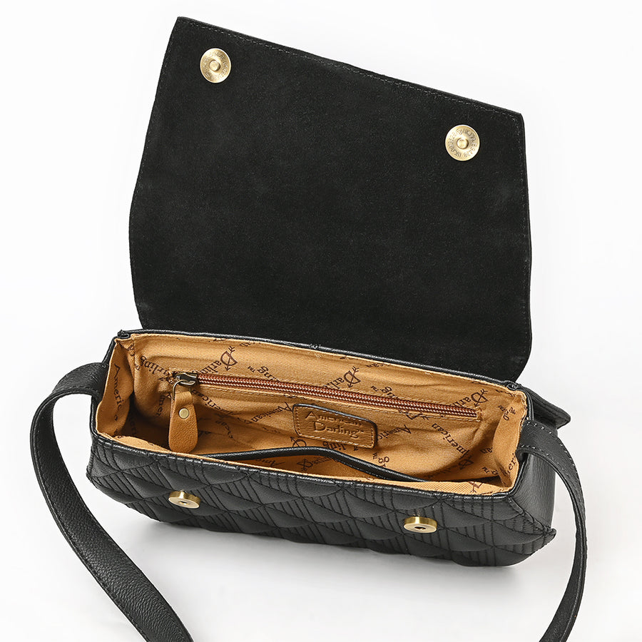 American Darling Small Cross body Bag - Hand Tooled Floral Carved Flap Eco-Friendly Vegetable Tanned Genuine Leather