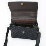 American Darling Messenger Hand Tooled Saddle Blanket Genuine Leather Western Women Bag Handbag Purse | Cute