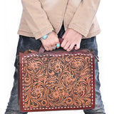 American Darling Crossbody Beautifully Hand Tooled Leather women bag Handbag