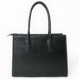 Never Mind Tote Genuine Leather Women Bag Western Handbag Purse