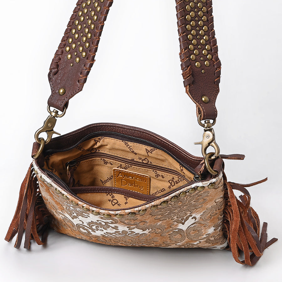 American Darling Wallet Hair-On Genuine Leather Women Bag Western Handbag Purse