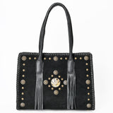 American Darling Tote Genuine Suede Leather Women Bag Western Handbag