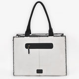 American Darling Tote Beautifully Leather Embroidered Design women handbag