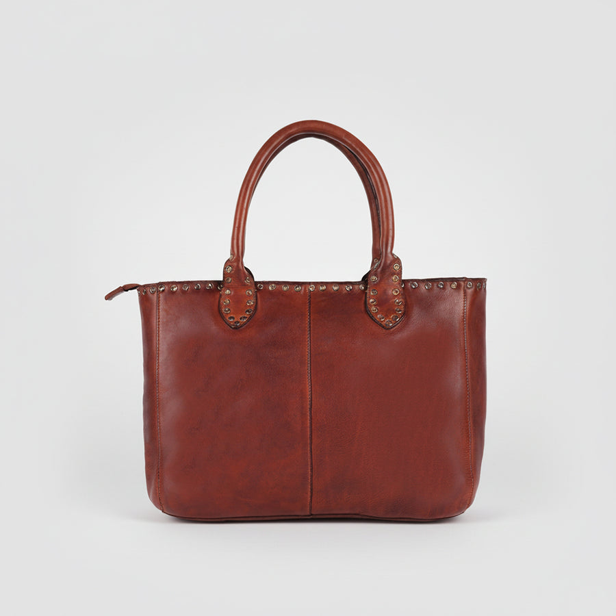 Spaghetti Western Tote Genuine Leather women bag handbag purse