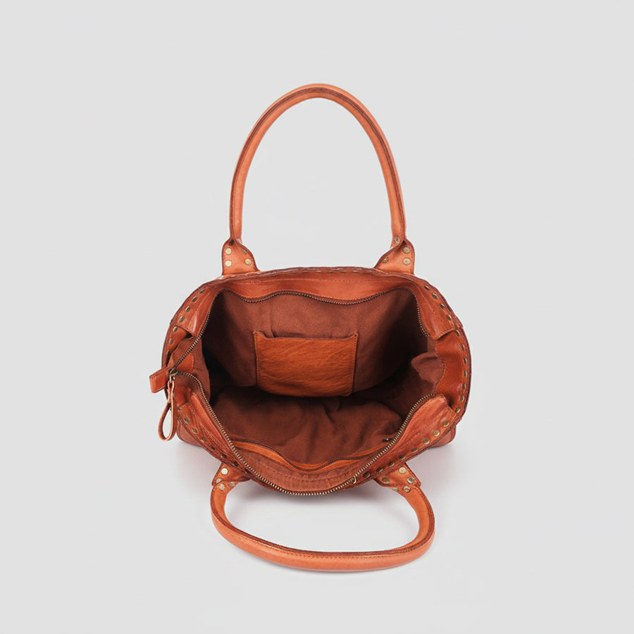 Spaghetti Western Tote Genuine Leather women bag handbag purse