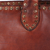 Spaghetti Western Tote Genuine Leather women bag handbag purse