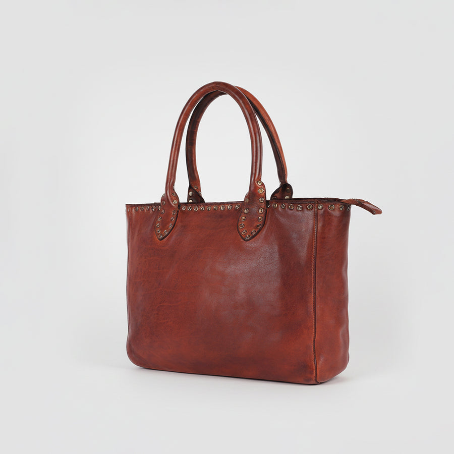Spaghetti Western Tote Genuine Leather women bag handbag purse - Uhorse