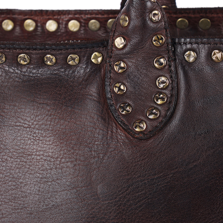 Spaghetti Western Tote Genuine Leather women bag handbag purse