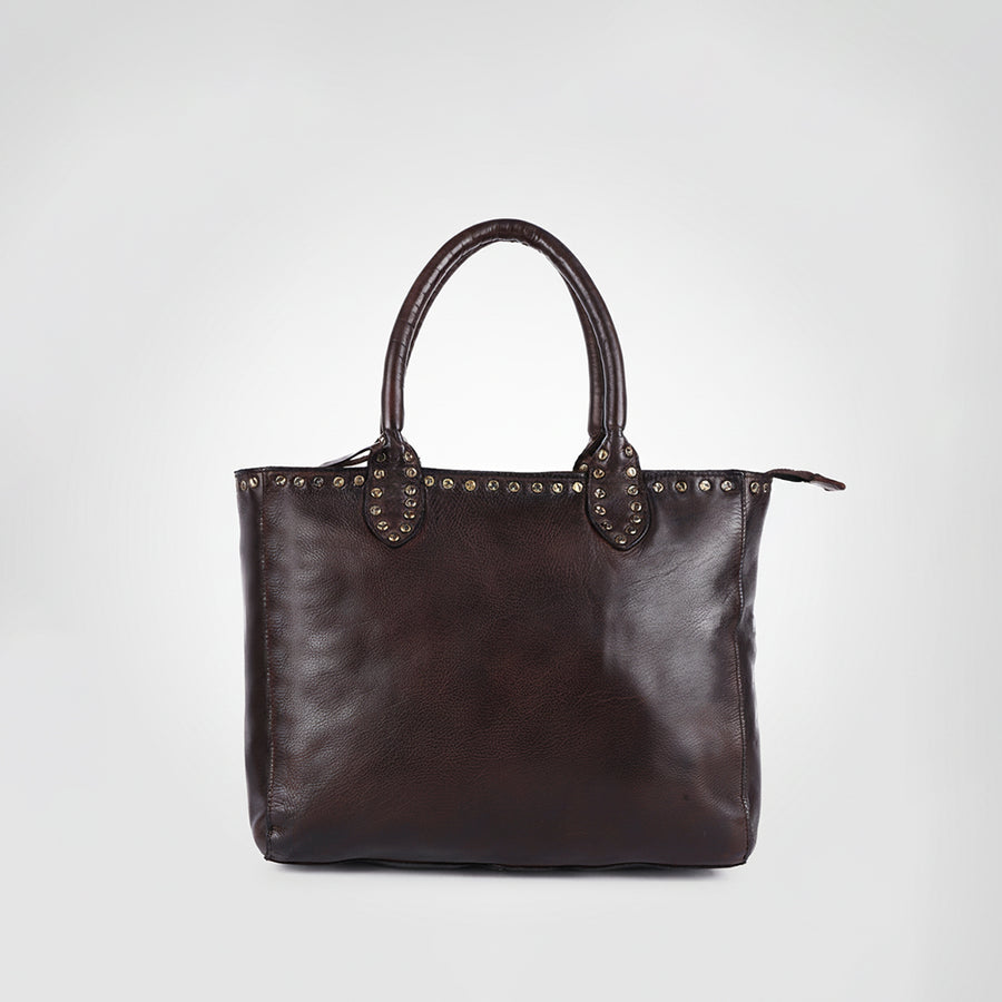 Spaghetti Western Tote Genuine Leather women bag handbag purse