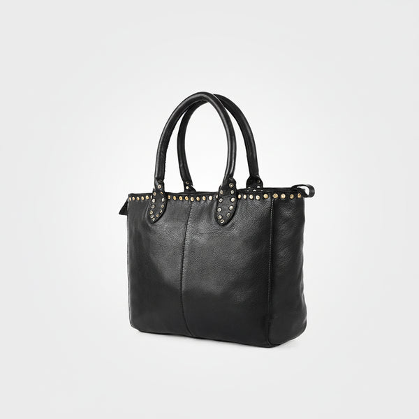Spaghetti Western Tote Genuine Leather women bag handbag purse - Uhorse