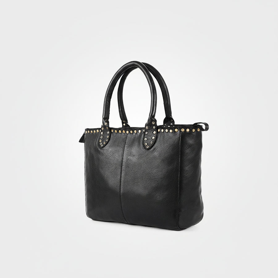 Spaghetti Western Tote Genuine Leather women bag handbag purse - Uhorse