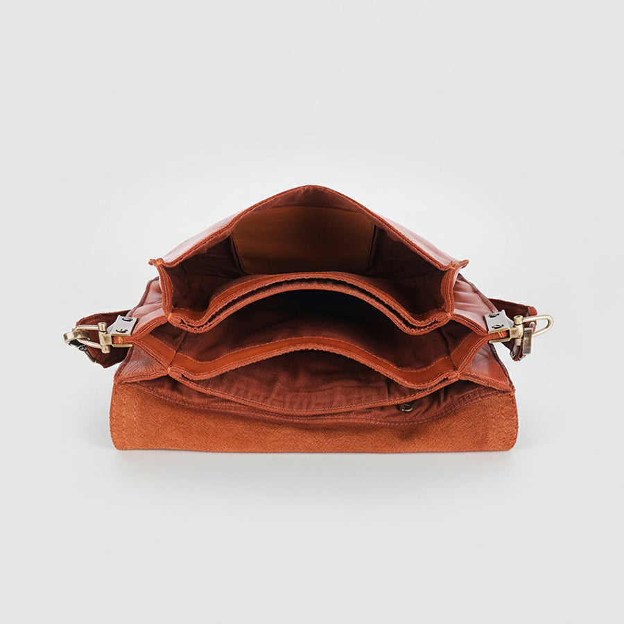 Spaghetti Western Tote Genuine Leather women bag handbag purse