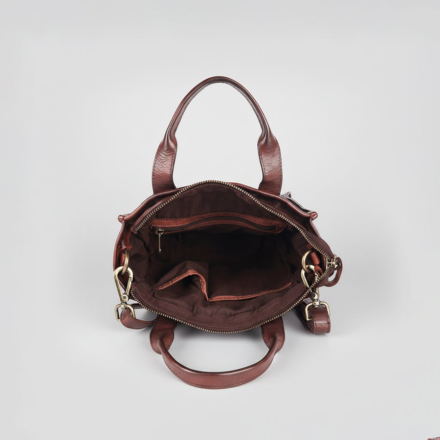 Spaghetti Western Tote Genuine Leather women bag handbag purse