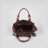 Spaghetti Western Tote Genuine Leather women bag handbag purse
