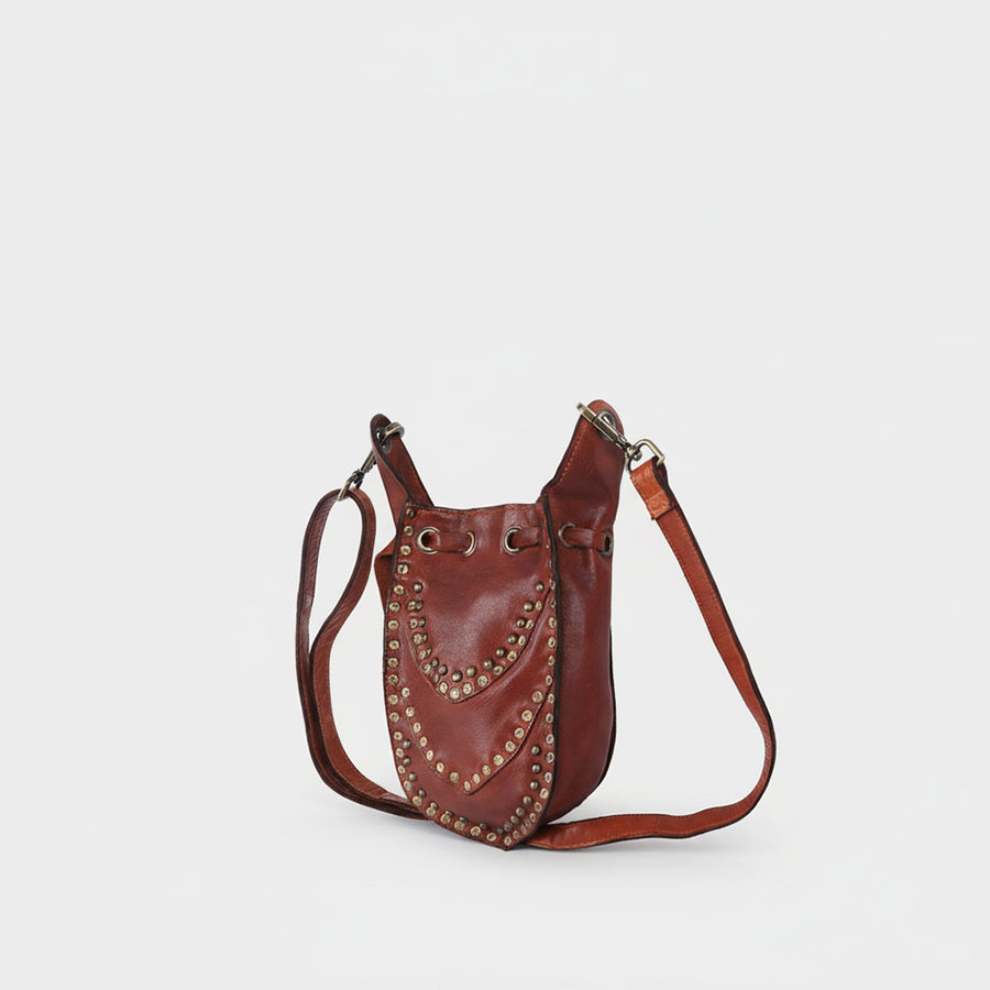 Spaghetti Western Crossbody Genuine Leather women bag handbag purse - Uhorse