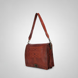 Spaghetti Western Messenger Genuine Leather women bag handbag purse - Uhorse