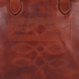 Spaghetti Western Tote Genuine Leather women bag handbag purse