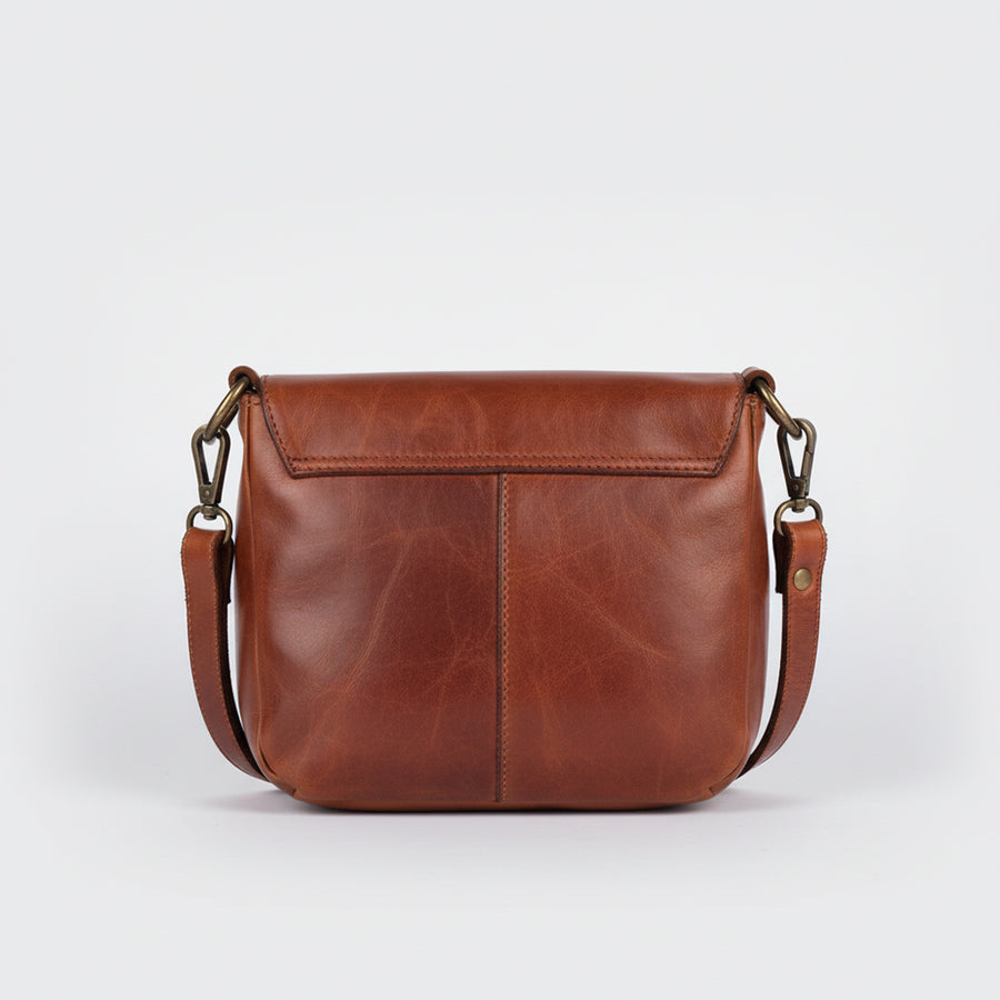 Spaghetti Western Vallero Handcrafted Leather Saddle Bag Premium Full Grain Crossbody Whipstitch Travel Purse