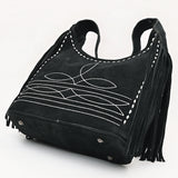 American Darling Shoulder Bag Beautifully hand tooled Genuine Leather women handbag