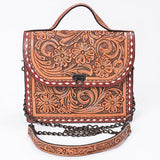 American Darling Crossbody Bag Hand Tooled Genuine Leather Women's Handbag