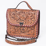 American Darling Crossbody Bag Hand Tooled Genuine Leather Women's Handbag