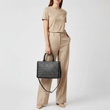 American Darling Leather Studded Tote Bag Women Shoulder & Crossbody Handbag