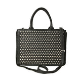 American Darling Leather Studded Tote Bag Women Shoulder & Crossbody Handbag