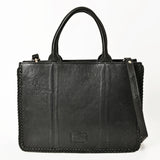 American Darling Leather Studded Tote Bag Women Shoulder & Crossbody Handbag