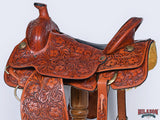 Hilason Western Horse Saddle American Leather Ranch Roping Cowboy